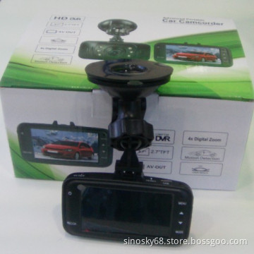 720p Car Video Carmera DVR 2.7 Inch Displayer